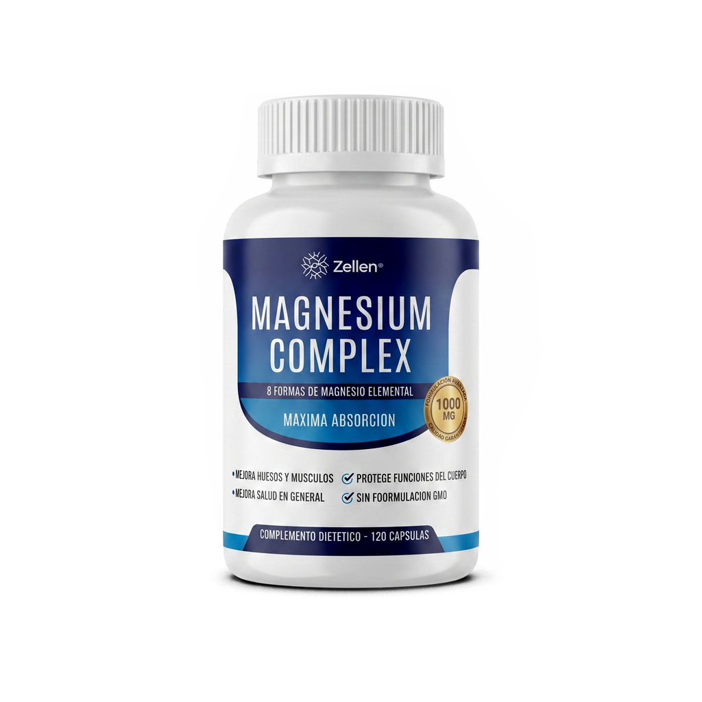 Magnesium Complex | 8 Formas de Magnesio elemental - Zellen
