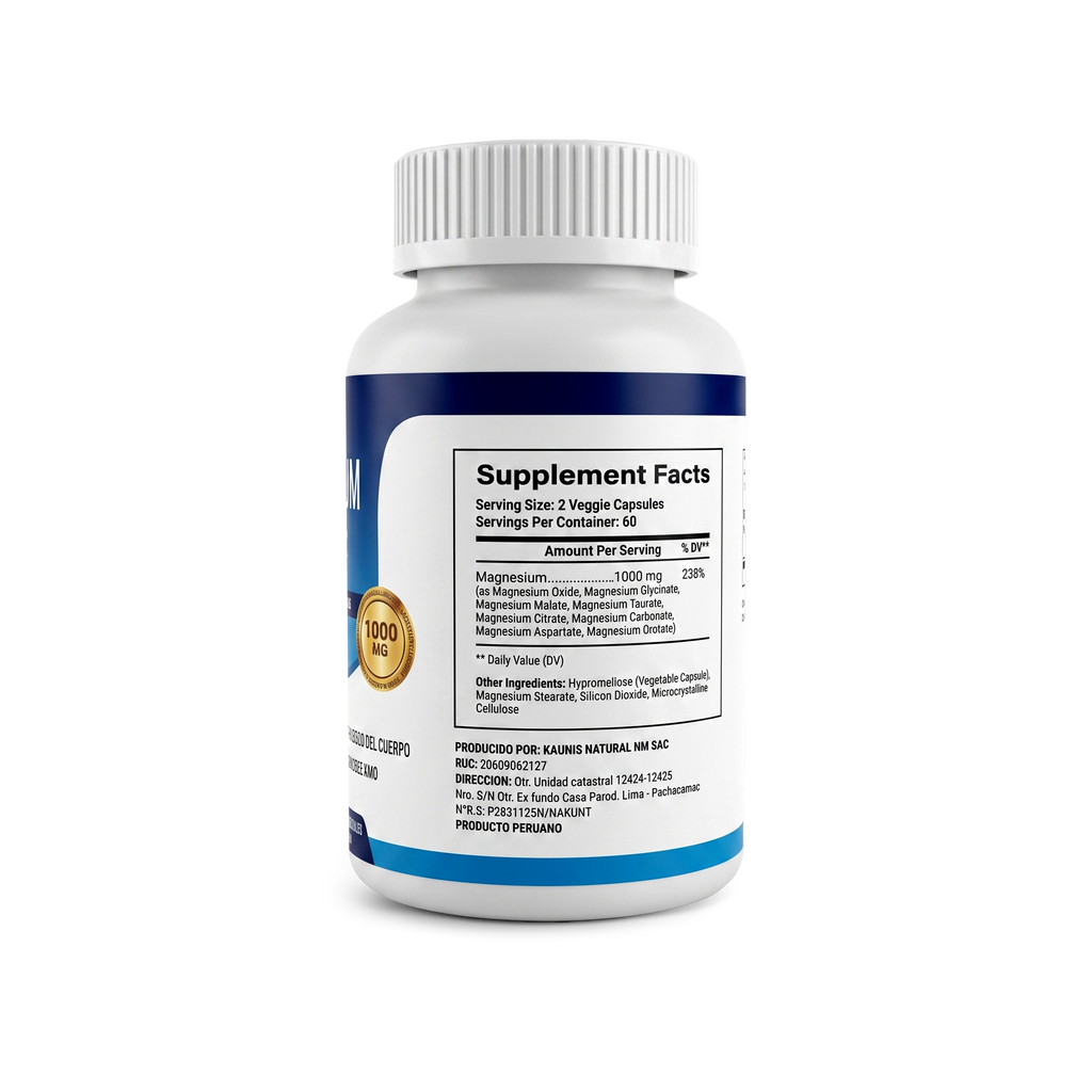 Magnesium Complex | 8 Formas de Magnesio elemental - Zellen